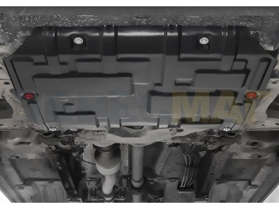 Защита картера и КПП Автоброня, сталь 2 мм для Haval F7/F7x 2019-2021
