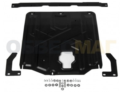 Защита картера и КПП Rival для Hyundai Elantra/i30/Kia Cerato/Ceed/XCeed № 111.2382.1