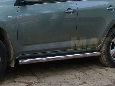 Пороги труба 60 мм для Hyundai Tucson № HNT 2.1