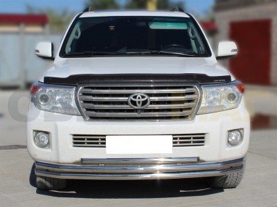 Защита передняя тройная 60-60-43 мм для Toyota Land Cruiser 200 № LCN2013 4.4
