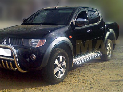 Защита штатного порога 53 мм для Mitsubishi L-200 № MPL 2