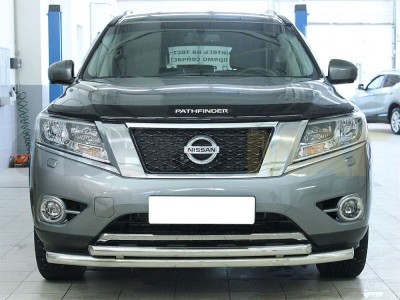 Защита передняя двойная 60-53 мм для Nissan Pathfinder № NP14_1.1