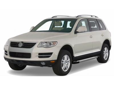 Порог-площадка "Silver" F193AL + комплект крепежа для Volkswagen Touareg (без пневматической подвески) 2003-2010 №F193AL.5809.1