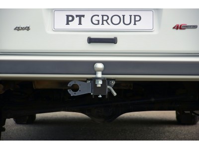 Фаркоп для Lada Niva 4x4 2121, 2131 1995-2006, Lada 4x4 2006-2020, Lada Niva Legend 2021-н.в. съемное крепление шара под американский квадрат