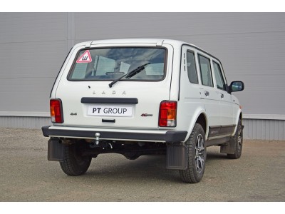 Фаркоп для Lada Niva 4x4 2121, 2131 1995-2006, Lada 4x4 2006-2020, Lada Niva Legend 2021-н.в. съемное крепление шара под американский квадрат
