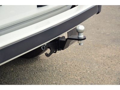 Фаркоп для Lada Niva 4x4 2121, 2131 1995-2006, Lada 4x4 2006-2020, Lada Niva Legend 2021-н.в. съемное крепление шара под американский квадрат