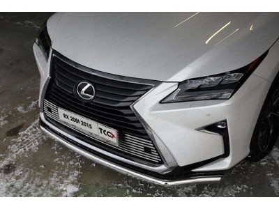 Накладка решётки радиатора нижняя 12 мм для Lexus RX-200t/350/450h № LEXRX200t15-02