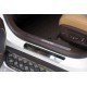 Пороги с площадкой алюминиевый лист 42 мм ТСС для Lexus RX-200t/350/450h 2015-2021