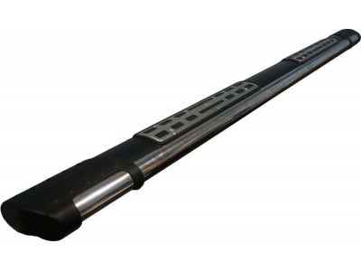 Пороги алюминиевые Emerald Black для BMW X4 № BMX4.77.0034