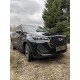 Пороги алюминиевые "Slim Line Black" 1500 мм для Chery Tiggo 7 PRO MAX 4WD 2025-н.в.