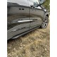 Пороги алюминиевые "Slim Line Black" 1500 мм для Chery Tiggo 7 PRO MAX 4WD 2025-н.в.
