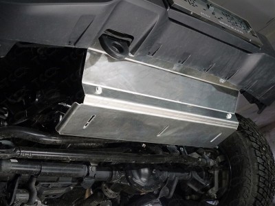 Защита рулевых тяг алюминий 4 мм для Jeep Wrangler 5D № ZKTCC00389