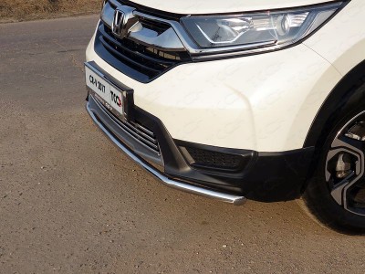 Накладка решетки радиатора нижняя 16 мм ТСС для Honda CR-V 2017-2021