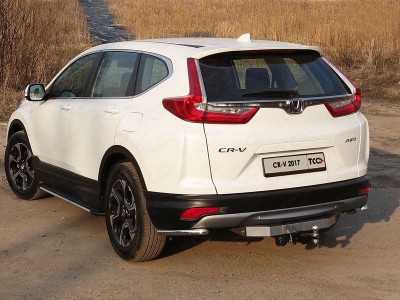 Защита задняя уголки 42 мм для Honda CR-V № HONCRV17-27