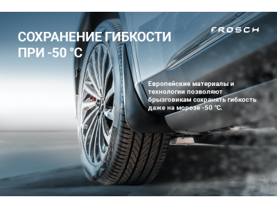 Брызговики задние подходят для OMODA S5 I 2022 -н.в. 2 шт.(optimum) в пакете / Омода С5