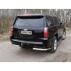 Защита задняя уголки 76 мм ТСС для Chevrolet Tahoe 2016-2021