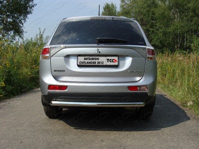 Рамка номерного знака Mitsubishi Outlander (комплект)