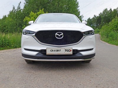 Защита переднего бампера 42 мм для Mazda CX-5 № MAZCX517-35