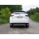 Защита задняя уголки 60 мм ТСС для Mazda CX-5 2018-2021