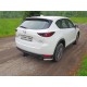 Защита задняя уголки 60 мм ТСС для Mazda CX-5 2018-2021