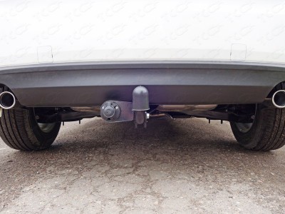 Фаркоп ТСС для Hyundai Santa Fe Premium № TCU00077