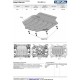 Защита картера + комплект метизов, Rival, Алюминий для Tank 300,  V-2.0, АКПП, полный, 2023-; Tank 500, V-3.0, АКПП, 4WD, 2023-н.в.