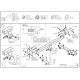 Фаркоп оцинкованный для Mercedes GLC-Class x253 2015-2022, Mercedes GLC-Class Coupe C253 2016-2022 условно-съемное крепление шара