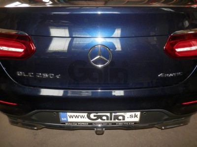 Фаркоп оцинкованный Galia для Mercedes GLC-Class x253 2015-2022, Mercedes GLC-Class Coupe C253 2016-2022 быстросъемное крепление шара