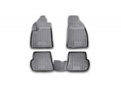 Коврики в салон полиуретан 4 штуки Ford Fusion/ Fiesta № NLC.16.06.210