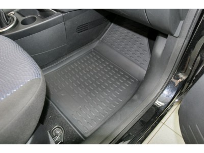 Коврики в салон полиуретан 4 штуки Autofamily для Ford Fusion/ Fiesta 2002-2012/2002-2008