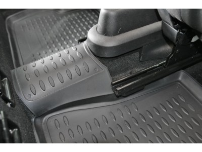 Коврики в салон полиуретан 4 штуки Autofamily для Ford Fusion/ Fiesta 2002-2012/2002-2008