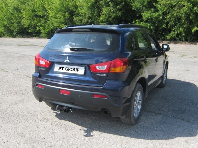 Фаркоп для Mitsubishi ASX 2010-2022 съемное крепление шара под американский квадрат