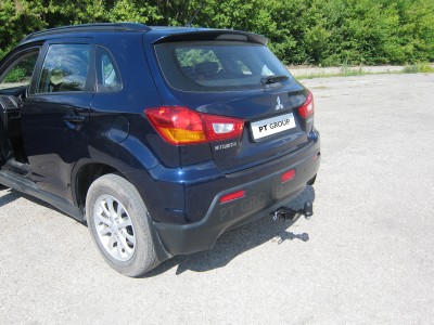 Фаркоп для Mitsubishi ASX 2010-2022 съемное крепление шара под американский квадрат
