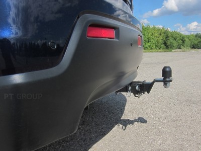 Фаркоп для Mitsubishi ASX 2010-2022 съемное крепление шара под американский квадрат