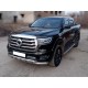 Защита переднего бампера d-76+60 с перемычками для Great Wall Poer 2019-н.в.