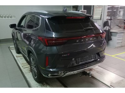 Фаркоп для Exeed LX 2021-н.в., Chery Tiggo 7 Pro 2020-2024, Xcite X-Cross 7 2024-н.в., Chery Tiggo 7 Pro Max 2023-н.в. съемное крепление шара под американский квадрат