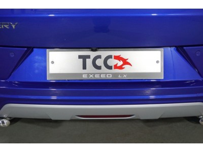 Рамка номерного знака (комплект) для Exeed LX 1.5L Turbo 2WD 2022 – н.в. EXEEDLX-03RN