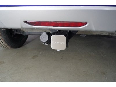 Фаркоп (шар E нерж.) ТСС для Exeed LX 1.5L Turbo 2WD 2022 – н.в.