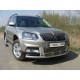 Защита переднего бампера 60 мм ТСС для Skoda Yeti 2014-2018