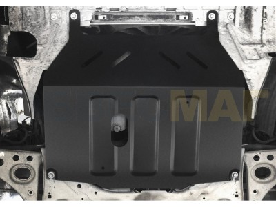 Защита картера и КПП Автоброня, сталь 2 мм для Opel Mokka 2012-2021
