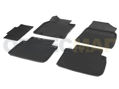 Коврики в салон Rival, полиуретан для Toyota Camry № 15701005