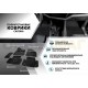 Коврики в салон Rival, полиуретан для Toyota Camry 2017-2021