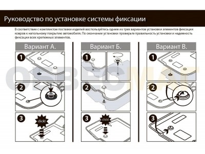 Коврики в салон Rival, полиуретан для Toyota Camry 2017-2021