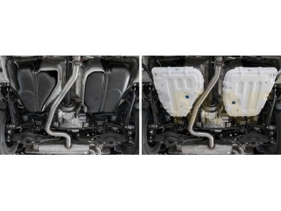 Защита топливного бака Rival для Volkswagen Tiguan/Skoda Kodiaq 2016-2021