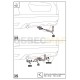 Фаркоп Atlas, шар A для Nissan Terrano/Renault Duster/Kaptur 2011-2021