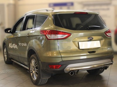 Защита заднего бампера 60 мм для Ford Kuga № FK2013_4