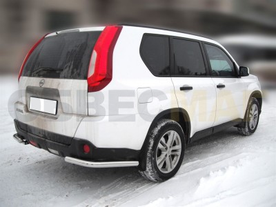 Защита задняя уголки 60 мм для Nissan X-Trail T31 № NXT2010 4.1