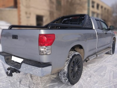 Защита кузова пикапа 76 мм для Doublecab long чёрная для Toyota Tundra 2006-2013