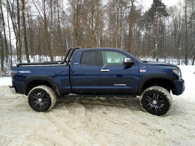 Защита кузова пикапа 76 мм для Doublecab long чёрная