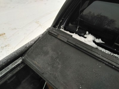Защита кузова пикапа 76 мм для Doublecab long чёрная для Toyota Tundra 2006-2013